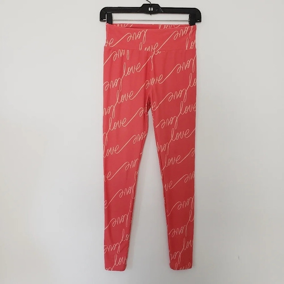 LuLaRoe Women's pink Soft Print Stretch OS - Picture 1 of 5